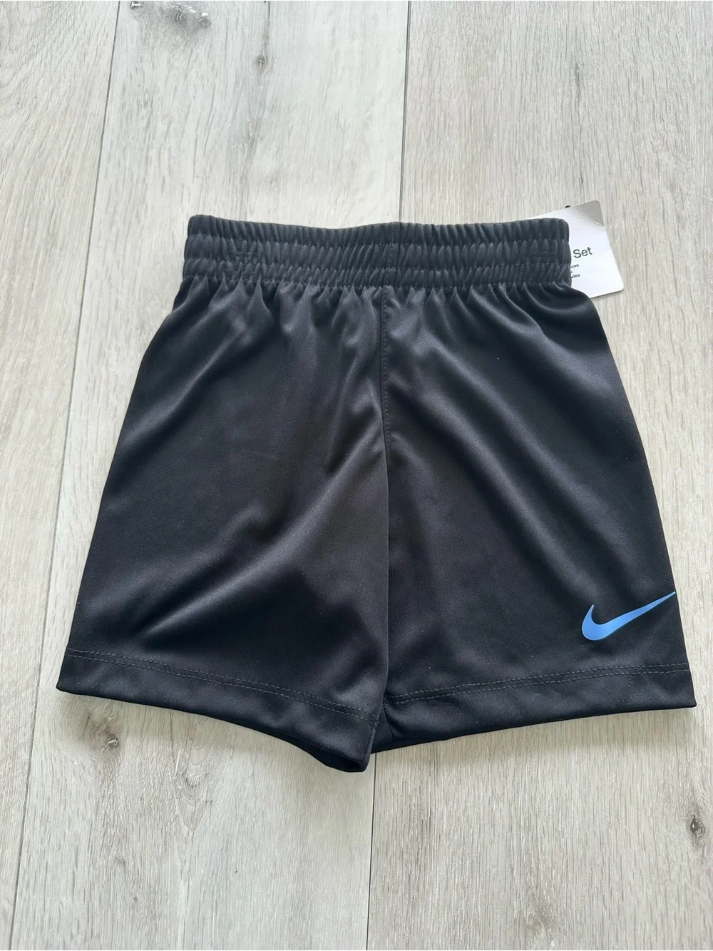 Nike Kid Dropset Short Set Light Blue and Black 3T NWT STITCH FIX